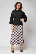 Anastasia 1284.1 черный/клетка
