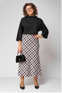 Anastasia 1284.1 черный/клетка