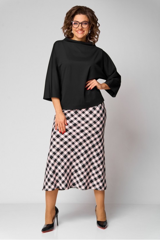 Anastasia 1284.1 черный/клетка