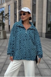 Dilana VIP 2121 сине-голубой принт