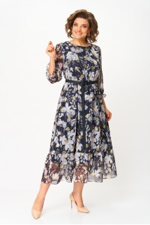 Moda Versal 2483 т.синий-цветы