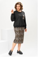 Romanovich Style 2-2845 чёрный/леопард