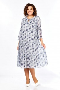 Lady Style Classic 3007/1 синий с серым