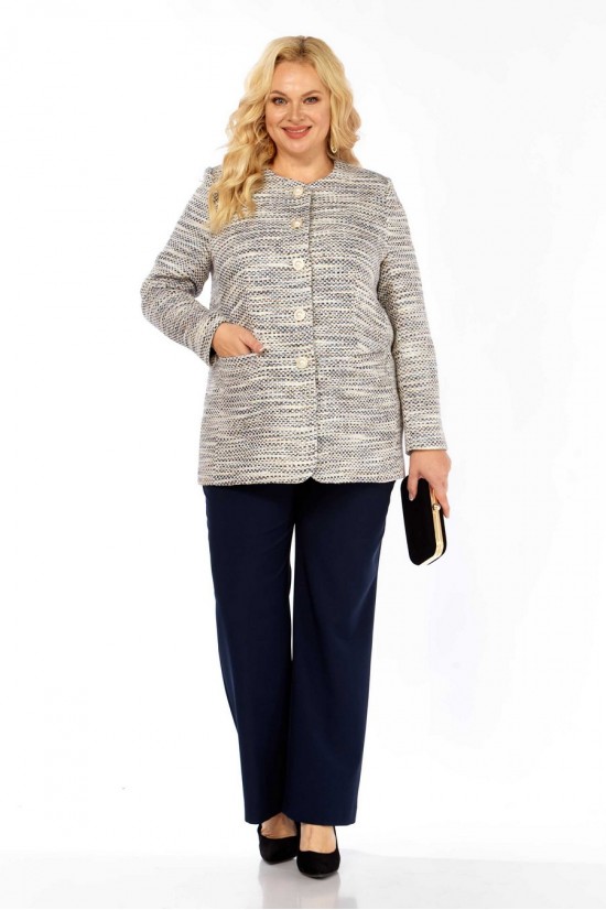 Асолия 1506 молочно-синий