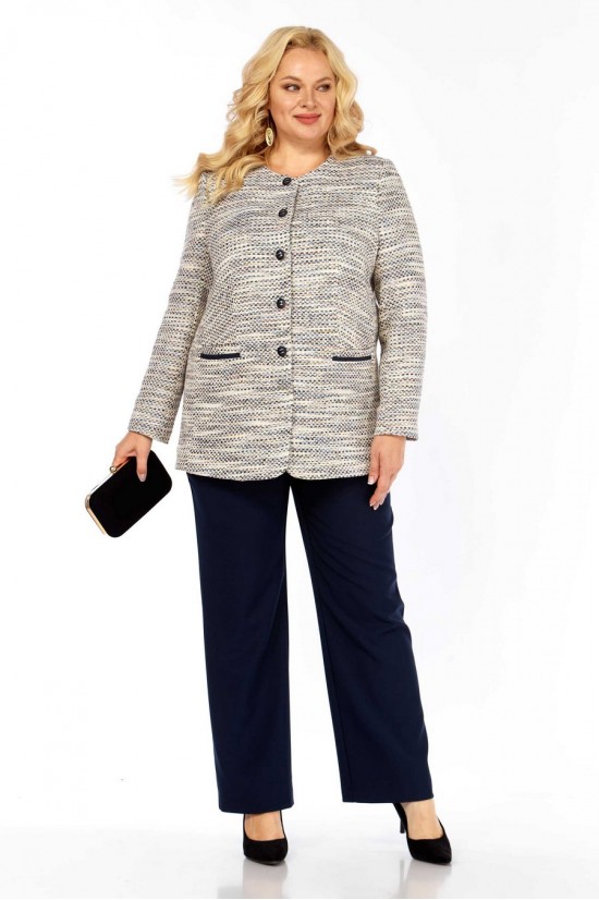 Асолия 1506/1 молочно-синий