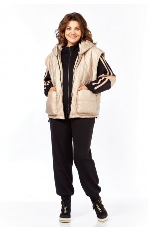 Милора-стиль 1378 черный + песочный