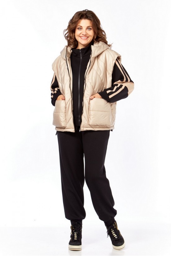 Милора-стиль 1378 черный + песочный