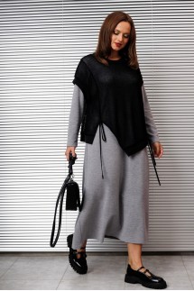 INVITE 6118 серый/черный