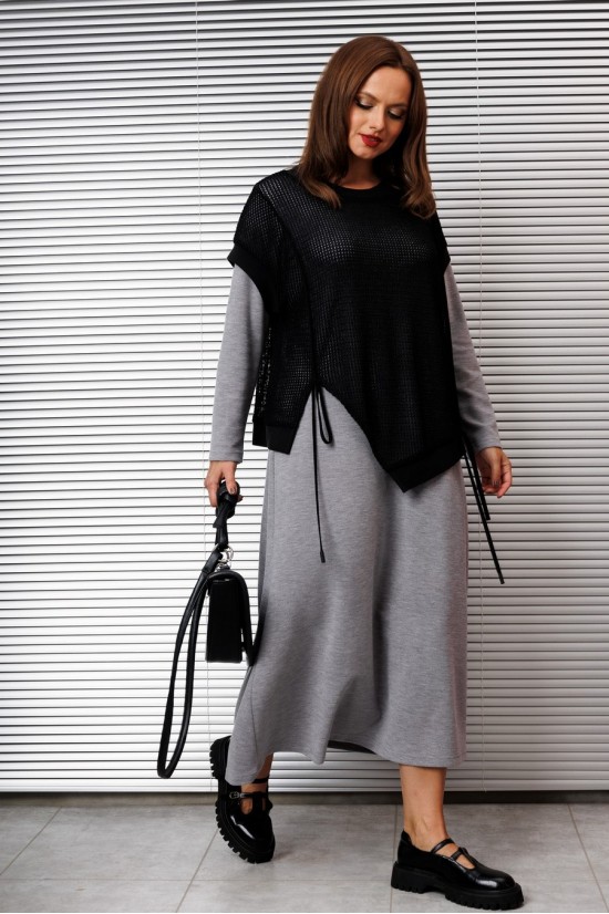 INVITE 6118 серый/черный