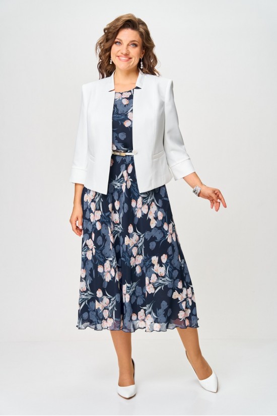 Slavia-elit 531 синий-молочный