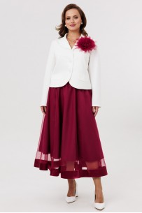 Mubliz 285 молочно-бордовый