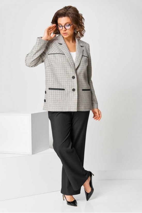 Асолия 1510 серо-черный