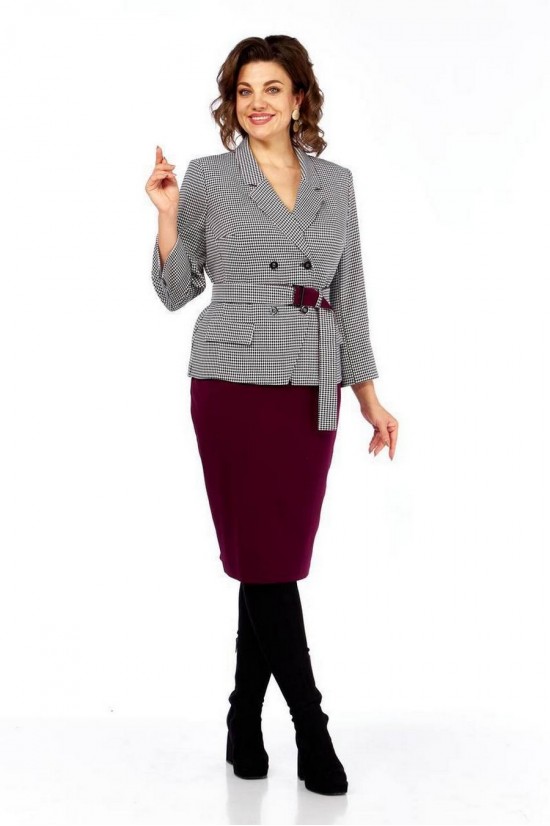 Милора-стиль 1146/1 бордо