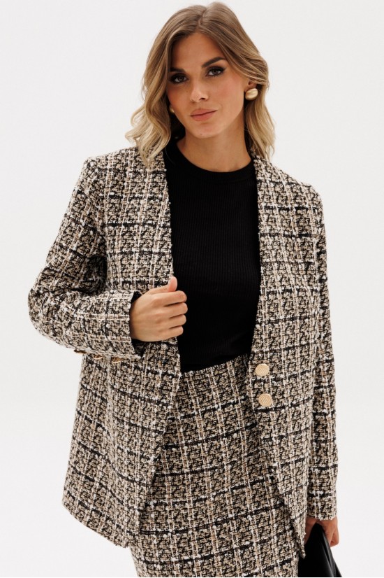 EOLA 2954 бежево-черная клетка