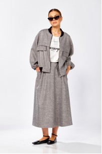 Милора-стиль 1384 серый Милора-стиль 1384 серый