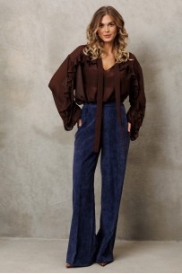 Gizart 5410 шоколадный, синий Gizart 5410 шоколадный, синий