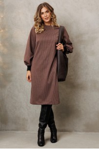 Gizart 7385 серо-бордовый