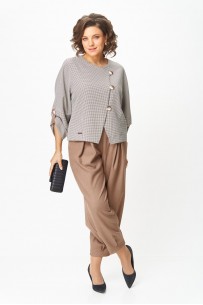 Michel chic 1436/1 бежевый, клетка Michel chic 1436/1 бежевый, клетка