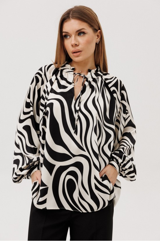 AmberA STYLE 1128-3 черный-белый