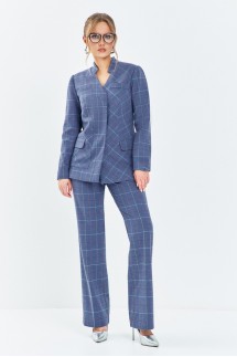 Euromoda 647 голубая клетка