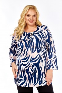 ABBI style 4072 сине-кремовый