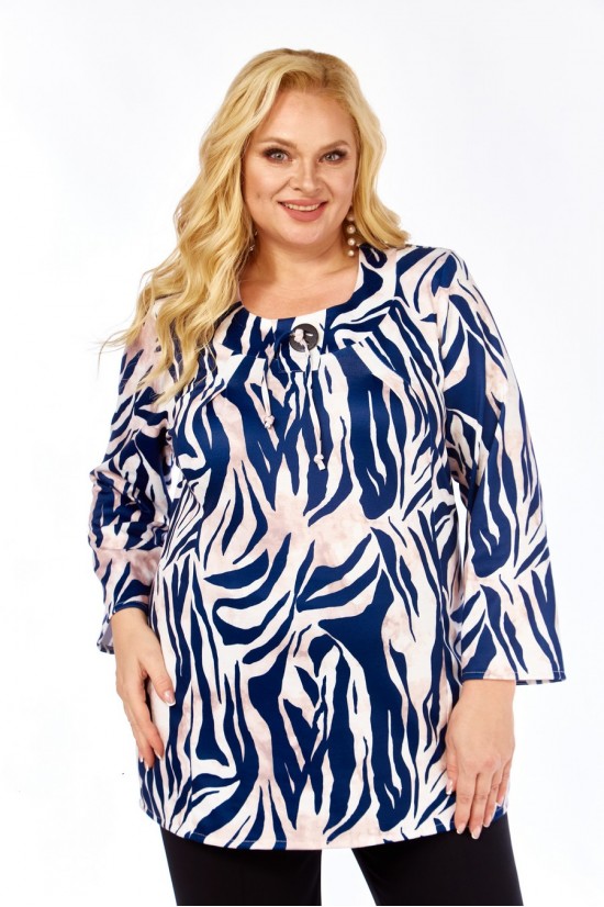 ABBI style 4072 сине-кремовый