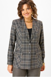 БелЭльСтиль 412 клетка коричневая