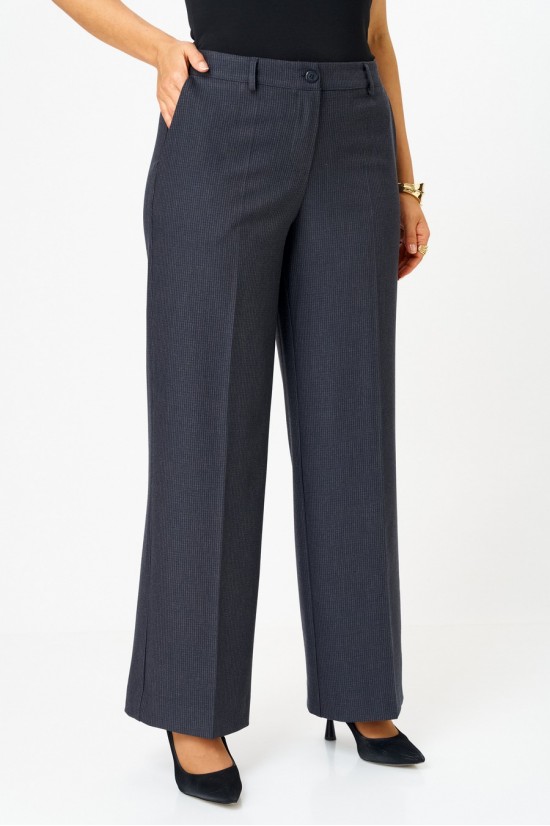 БелЭльСтиль 601 серо-синяя клетка