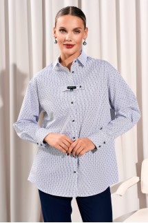 Lissana 5037 белый+синий