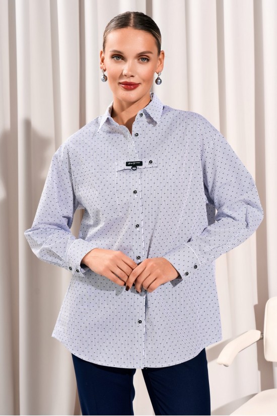 Lissana 5037 белый+синий