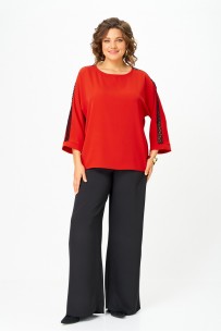 RUMODA 2275 красный_черный дл.р. RUMODA 2275 красный_черный дл.р.