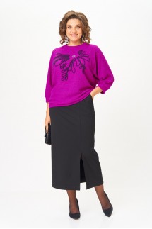 Michel chic 1407 пурпурный, черный