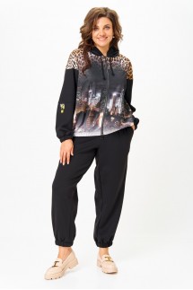 Solomeya Lux 946/449 черный+ лео