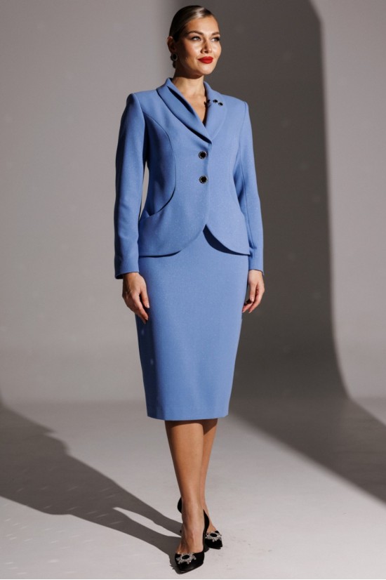 Мода Юрс 25-2942 голубой