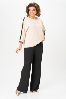 RUMODA 2275 бежевый_черный дл.р.