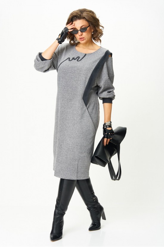 Карина Делюкс 1402 серый