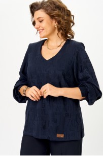 БелЭльСтиль 879 синий принт БелЭльСтиль 879 синий принт