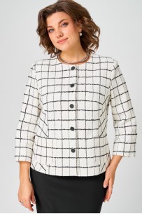 БелЭльСтиль 861 бело-черный