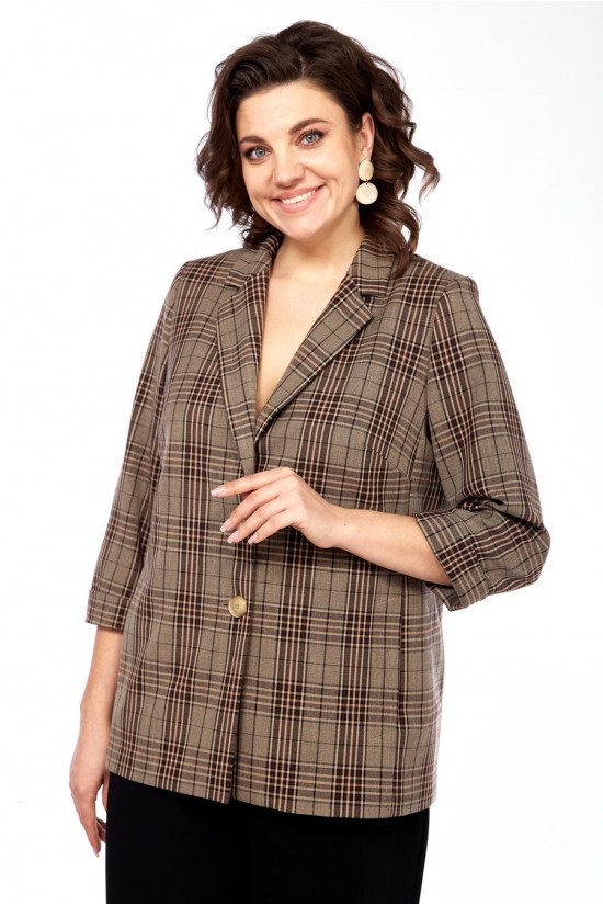 LaKona 11429 шоколад в клетку