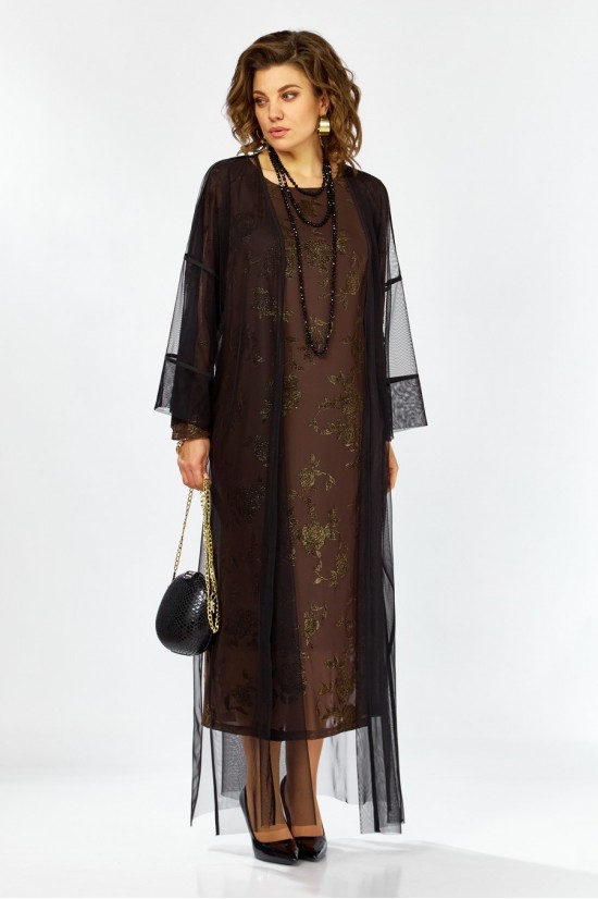 Lady Secret 25306 шоколад+черный