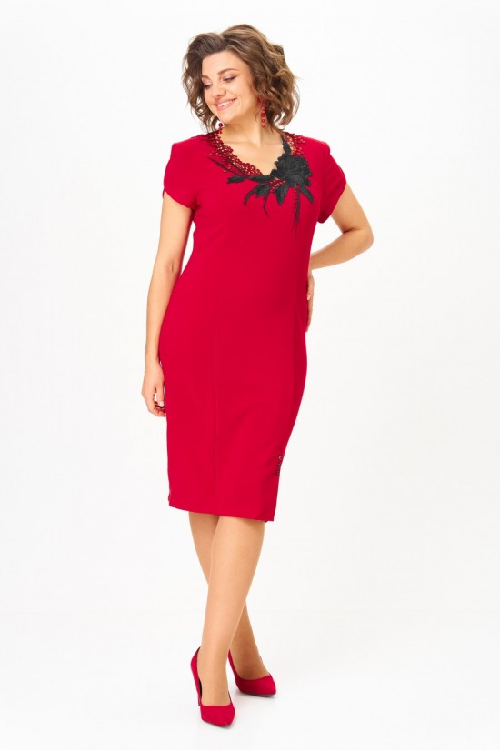 Solomeya Lux 973В алый с черным