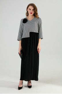 NIKVA 377-4 чёрно-белая гус лапка NIKVA 377-4 чёрно-белая гус лапка