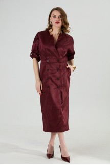 NIKVA 362-11 бургунди в полоску NIKVA 362-11 бургунди в полоску