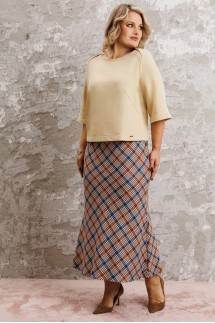 Anastasia 1174 сливочный/клетка Anastasia 1174 сливочный/клетка