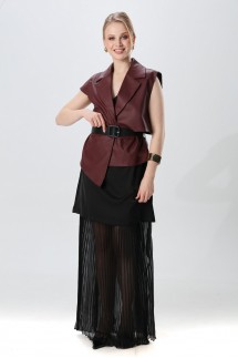 NIKVA 1018-2 черный и бордо