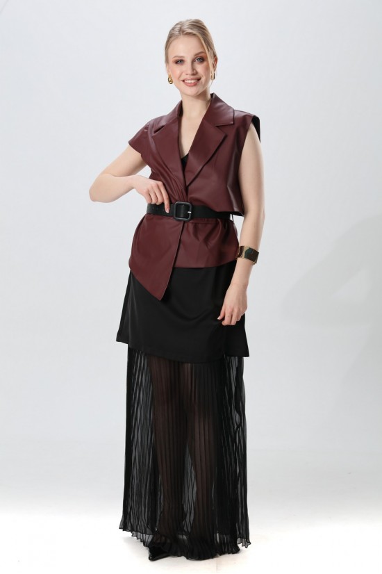 NIKVA 1018-2 черный и бордо