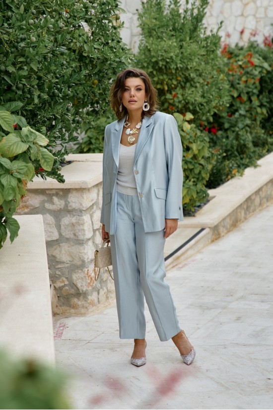 Vittoria Queen 27553 серо-голубой