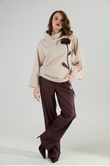 NIKVA 922-9 капучино и бордо NIKVA 922-9 капучино и бордо