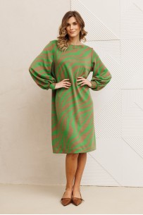 Gizart 7385/1 бежево-зеленый