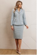 Мода Юрс 25-2931 небесная бирюза